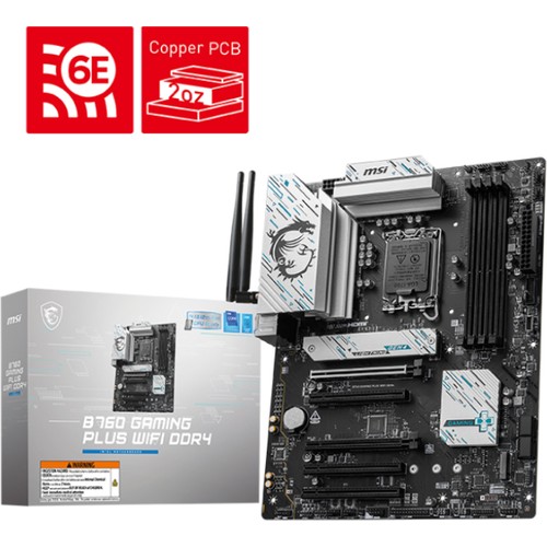 Msı B760 Gamıng Plus Wıfı Ddr4 Atx Anakart