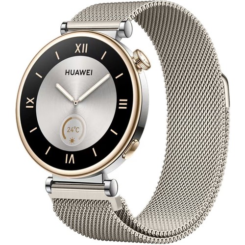 Huawei Watch Gt4 Gt5 Gt5 Pro Gt6 Gt6 Pro 46mm Uyumlu Paslanmaz Çelik Bakla Metal Kordon