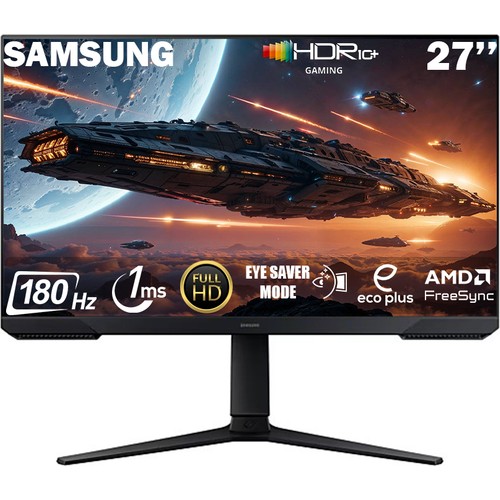 Samsung 27" 1Ms 180Hz FHD VA GAMING MONITOR