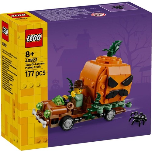 Lego Iconic 40822 Jack-O-Lantern Pickup Truck