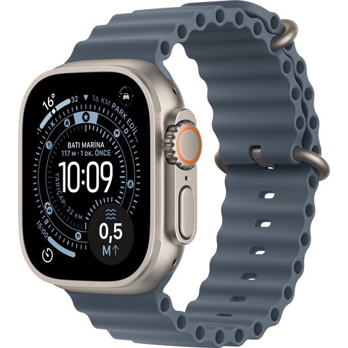 Apple Watch Ultra 3 Gps + Cellular, 49 mm Kasa ve Ocean kordon