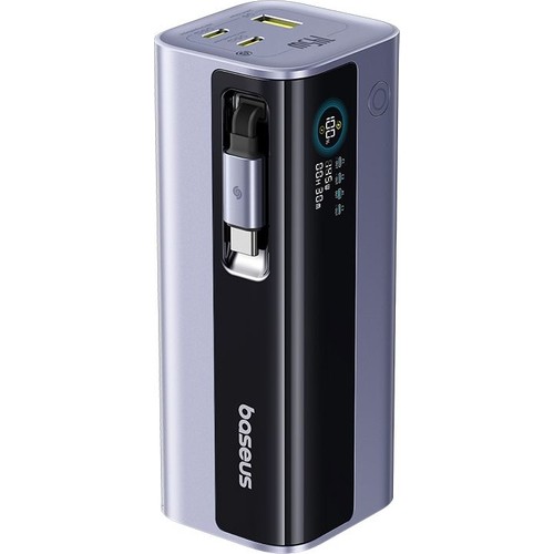 Baseus Energeek GR11 145W 20.000 Mah Geri Çekilebilir Dahili Type-C Kablolu 2x Type-C 1xusb Powerbank