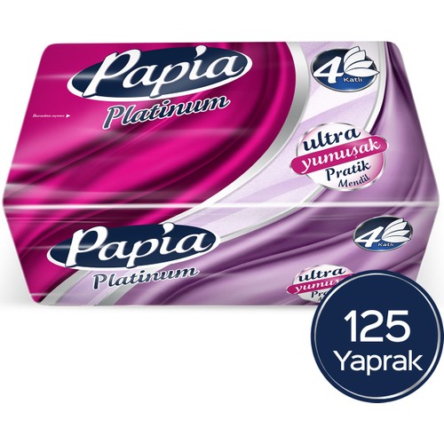 Papia Platinum Pratik Mendil 125'li