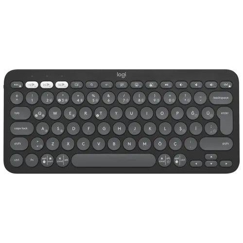 Logitech 920-011859 Pebble 2 Bluetooth Klavye,gri