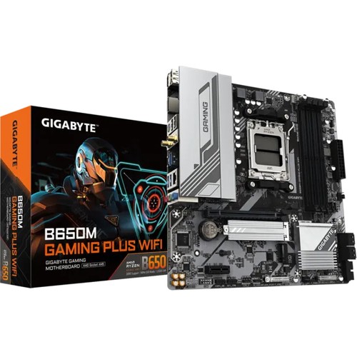 Gigabyte Gıgabyte B650M Gamıng Plus Wıfı (Oc) Ddr5 M.2 Am5 Matx Anakart