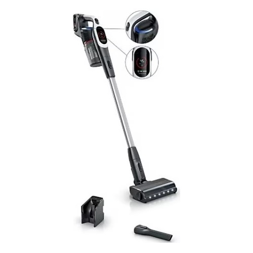 Bosch Unlimited 9 Şarjlı Süpürge Toz Torbasız ve Güçlü Emiş Teknolojisi ile Emiş Gücü Ayarı