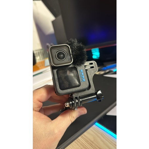 GoPro Hero 9/10/11/12/13 Somunlu Dikey Çekim Aparatı