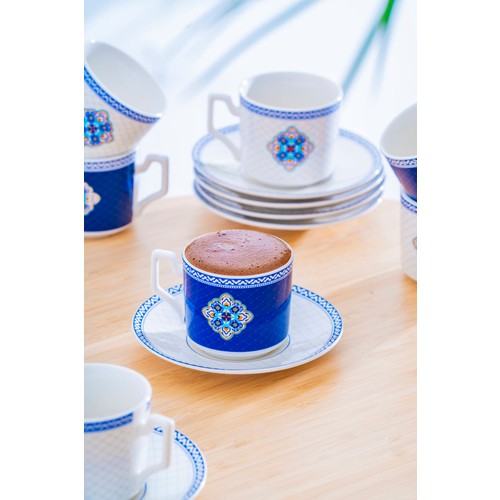Acar Eloise 6 Kişilik Kahve Fincan Takımı - 90 ml