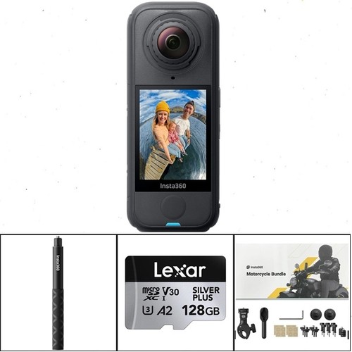 INSTA360 X4 Air Motor Kiti (Action Çubuk + 128GB Kart)