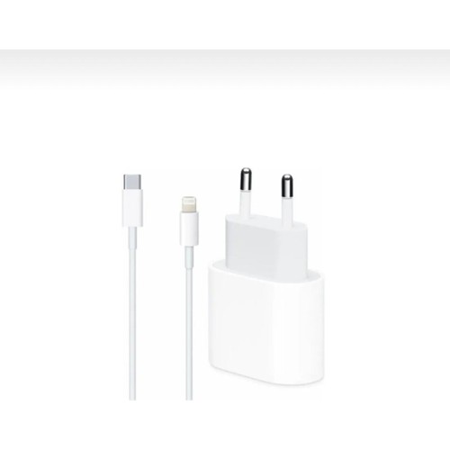 Apple Iphone 14, 14 Pro,14 Pro Max Şarj Aleti Seti (20W Adaptör ve Lightning Kablo 1m)
