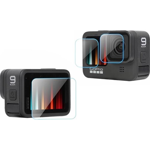 Mimozaavm Gopro Hero 9/10/11/12 Tamperli 3 Parça Kırılmaz Ekran Koruyucu