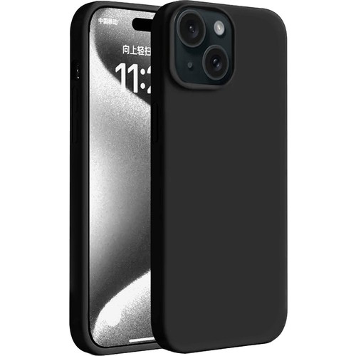 Royal Case iPhone 15 Plus Kılıf Esnek Yapılı Ince Standart Ruber Kapak Ryc/first