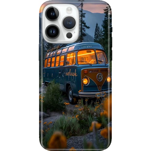 iPhone 15 Pro Max Kılıf Desenli Baskılı Tpu Rubber Kapak Yalnızlık Istiyorum