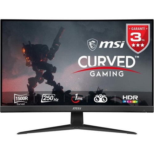 Msi Msı 27" 1 Ms Full Hd Curved 250 Hz Oyuncu Monitörü Teşhir