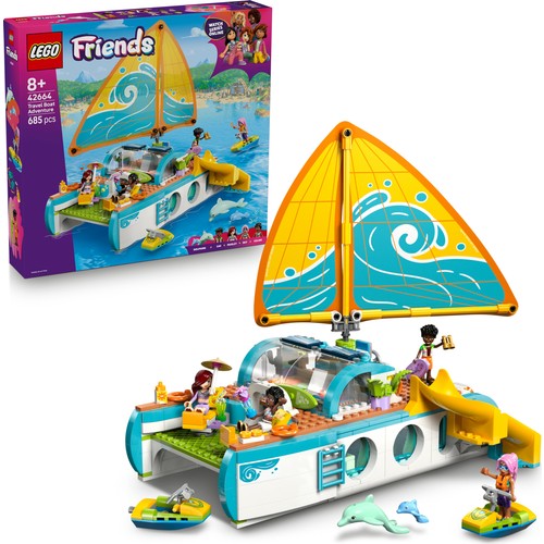 Lego Friends Gezi Teknesi Macerası 42664