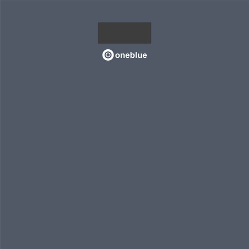 oneblue Dijital Baskül 28X28 cm LCD Ekran ile Otomatik Kapanma Özelliği