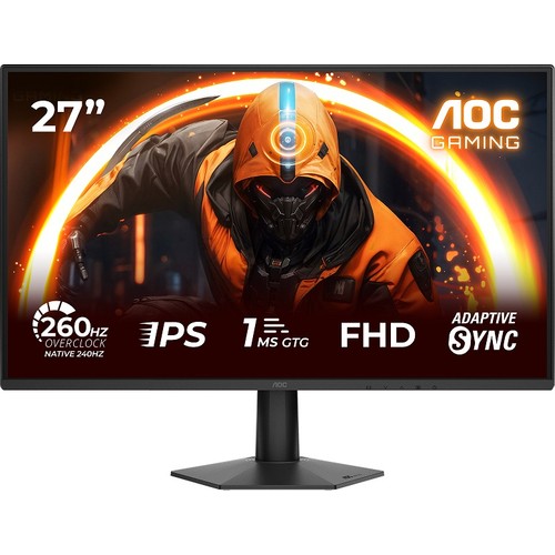 Aoc 27G50Z 27 inç 260 Hz Yenileme Hızına Sahip Full HD Fast IPS Oyuncu Monitörü 1920 x 1080 Çözünürlük