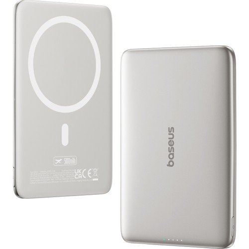 Baseus AM41 Picogo 0.3" Ultra İnce 5000mAh MagSafe Kablosuz Powerbank