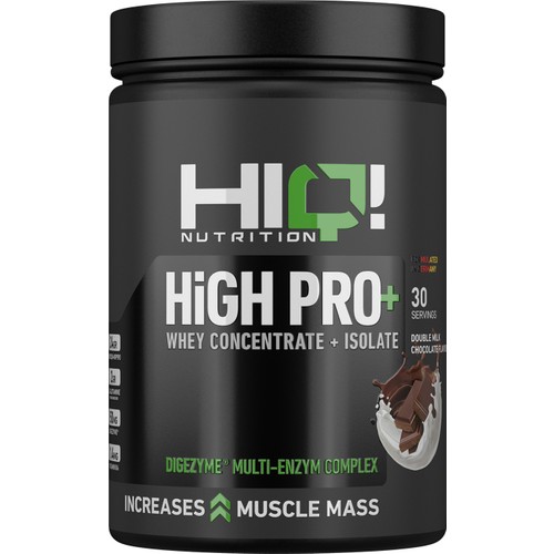 Hiq Nutrition High Pro+ Çikolata Aromalı Whey Protein Tozu 900 g