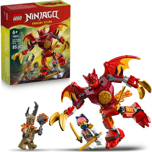 Lego NINJAGO® Kai’nin Ejderha Robotu Savaş Paketi 71851