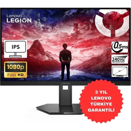 Lenovo 27" LEGION 27-10 0.5Ms 240Hz FULL HD IPS GAMING MONITOR