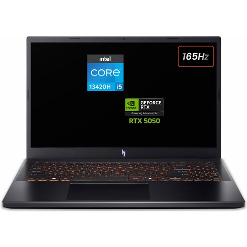 Acer Nitro V 15 I5-13420H 16 GB 512 GB SSD Nvıdıa® RTX5050 Windows 11 Pro 15.6" Full Hd Gaming Laptop