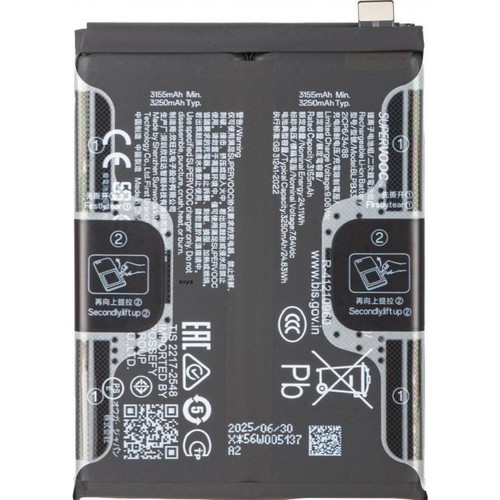Axya Realme GT 7 Pro Pil Batarya 6500 mAh