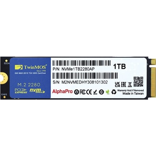 Twinmos 1TB 3600- M2 NVME GEN3 Disk