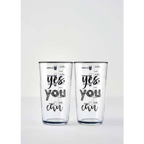 Bella Maison Fit Meşrubat Bardağı 2'li Siyah (570 Cc)