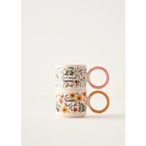 Bella Maison Flores 2'li Fincan Seti (270 cc)