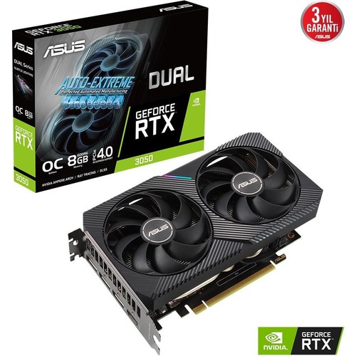 Asus GeForce 8GB GDDR6 DX12 Ekran Kartı