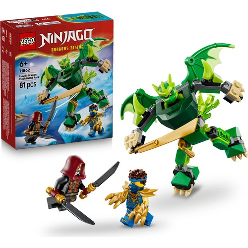 LEGO® NINJAGO® Lloyd’un Ejderha Robotu Savaş Paketi 71862