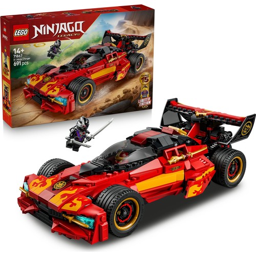 Lego NINJAGO® X-1 Ninja Turbo Otomobil 15. Yıl Dönümü 71867