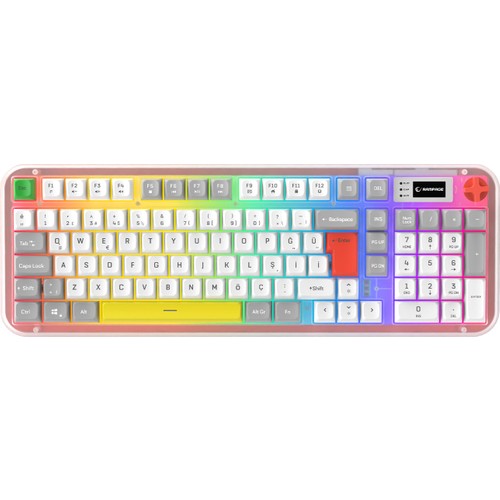 Rampage Reflect 99 Sessiz RGB Membran Oyuncu Klavyesi