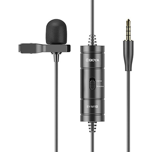 Boya BY-M1S Çok Yönlü Yaka Mikrofonu Type-C Wireless Bağlantı ile Yüksek Ses Kalitesi