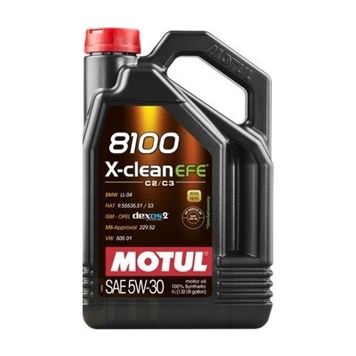Motul 8100 X-Clean EFE 5W-30 5 lt Motor Yağı