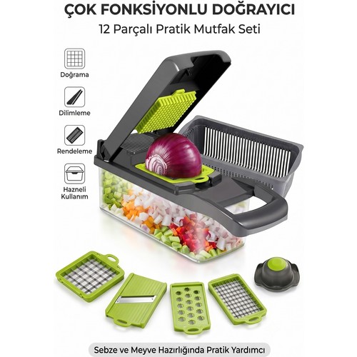 4Berry FB-105 Çok Fonksiyonlu Doğrayıcı