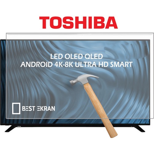 Toshiba uyumlu Tv Ekran Koruyucu 65 inç inc