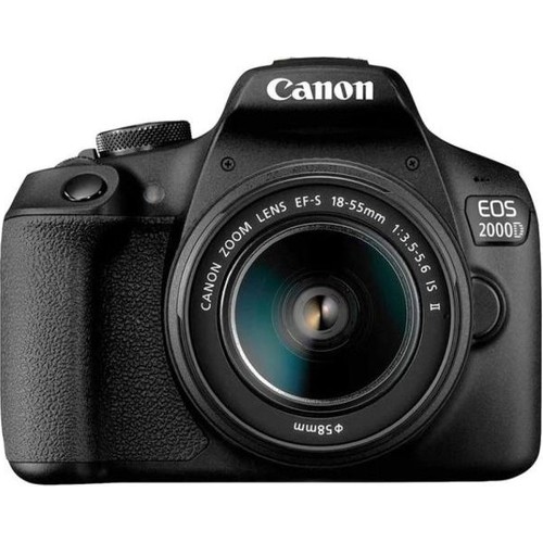 Canon Eos 2000D Dijital Slr Fotoğraf Makinesi Gövdesi + Dcııı Kiti + Ef 50MM 1.8 Stm Lens