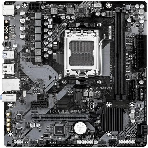 Gigabyte B840M H M.2 AMD B840 DDR5 mATX Anakart