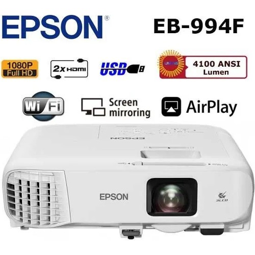 Epson EB-994F Kablosuz Full Hd Projeksiyon Cihazı