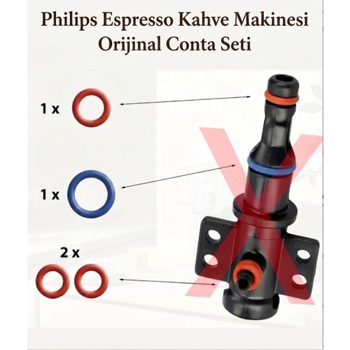 Philips Espresso Kahve Makinesi Orijinal Conta Seti