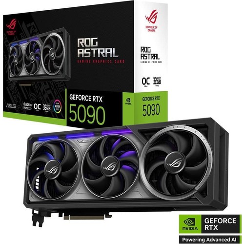 Asus ROG Astral GeForce RTX 5090 32GB BTF OC Edition Gaming Ekran Kartı
