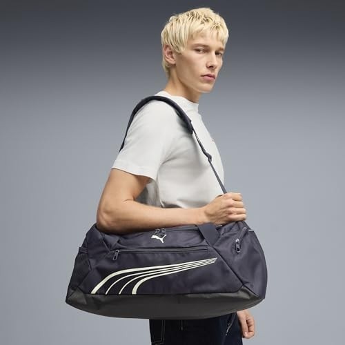 1001 Puma Fundamental Small Sport Unisex Yetişkin Spor Çantası New Navy-Apple Spritz Tek Beden görsel 4