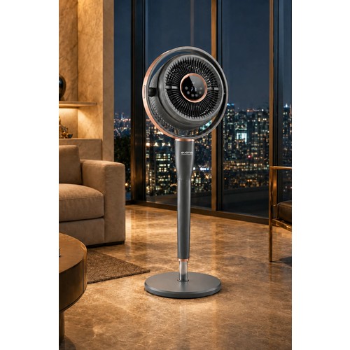 Evona Aura 360 360° Dinamik Salınımlı Sessiz Vantilatör, Uzaktan Kumandalı, 6 Hız Modlu, 24 Saat Zaman Ayarlı