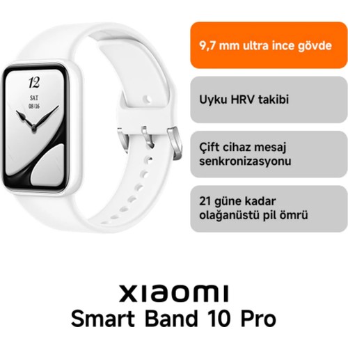 Xiaomi Smart Band 10 Pro Seramik Versiyonu