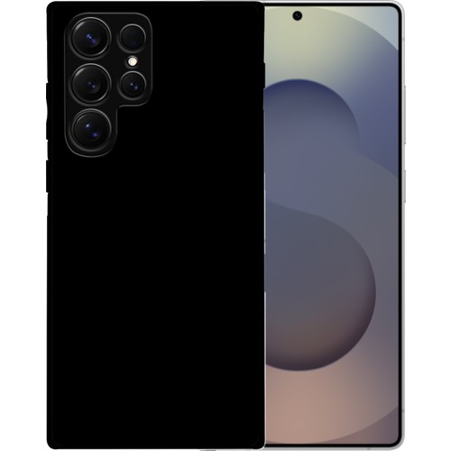 Case World Samsung Galaxy S25 Ultra ile Uyumlu Kılıf Premium Mat Ince Kamera Korumalı Silikon Kapak