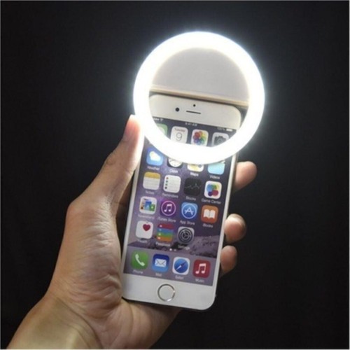 Woxo Selfie 3 Kademeli LED Aydınlatma Telefon Aparatı Uyumlu