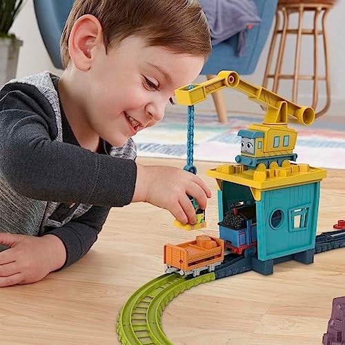 Die Grup Thomas & Friends Fisher-Price Thomas ve Arkadaşları™ Carly ve Sandy Oyun Seti Fisher-Price Thomas ve Arkadaşları Carly ve Sandy Oyun Seti, Motorlu Tren ve Pist Seti HDY58 görsel 2
