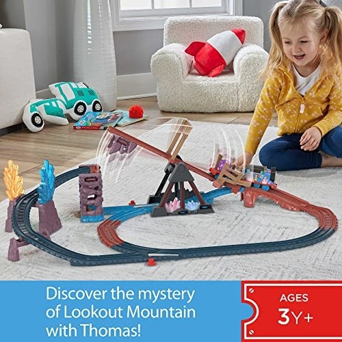 Die Grup Fisher Price Thomas ve Arkadaşları -Kristal Mağaraları Macera Seti, 3 Yaş ve Üzeri, HMC28 görsel 3